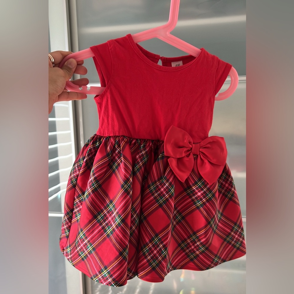 H&M christmas dress 6-9 months